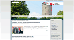 Desktop Screenshot of cdu-bielefeld.de